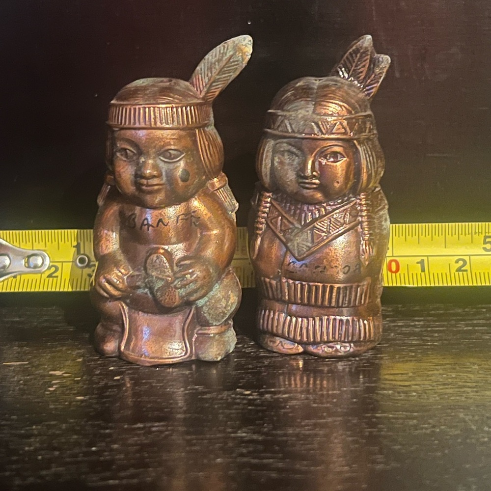 Brass Banff Canada S&P Shaker Set